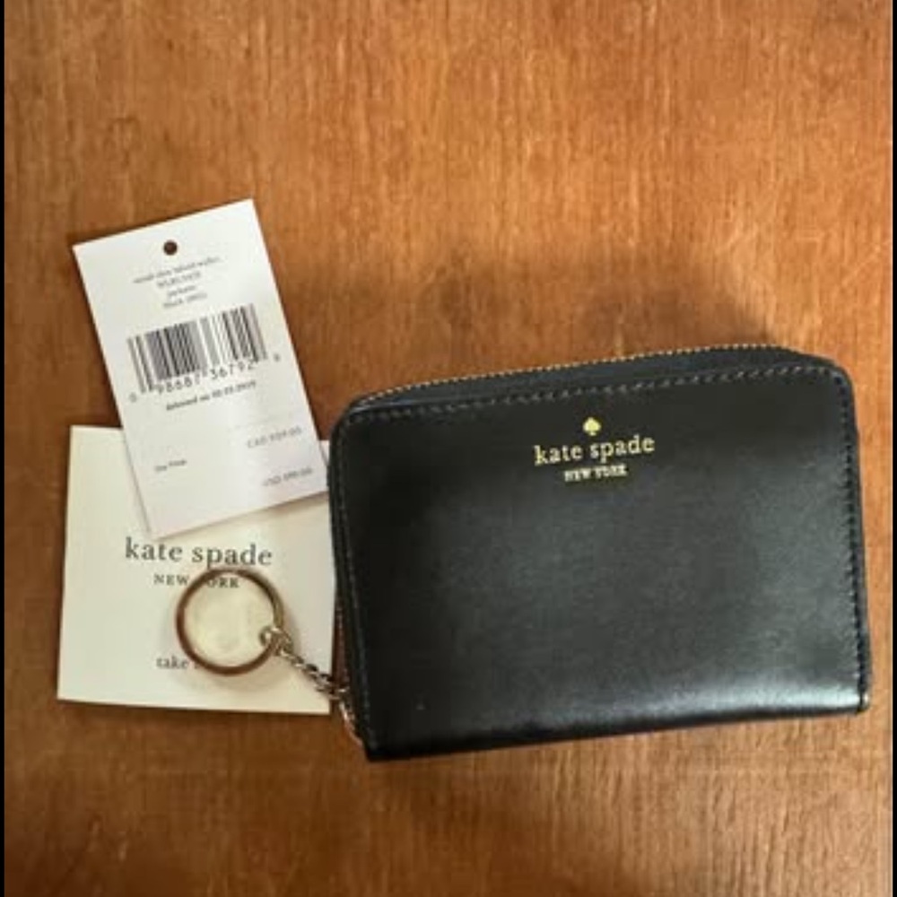 Kate spade small slim bifold wallet